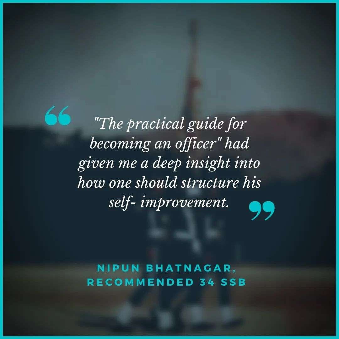 Self Improvement in The Practical Guide to Become an Officer by Student review