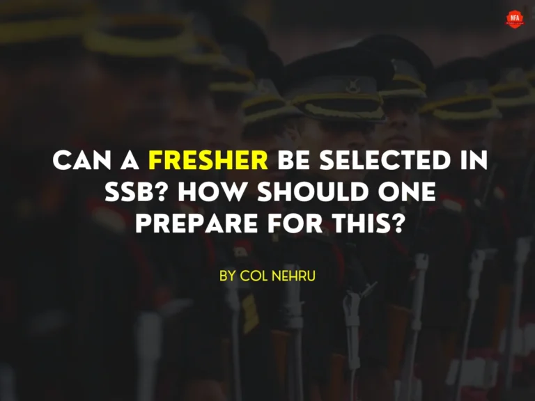 SSB for freshers