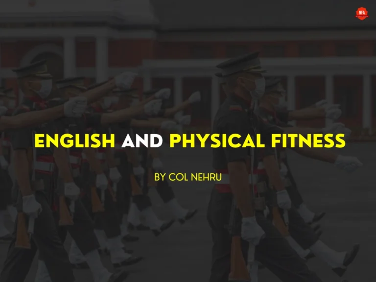 English and Physical Fitness for SSB