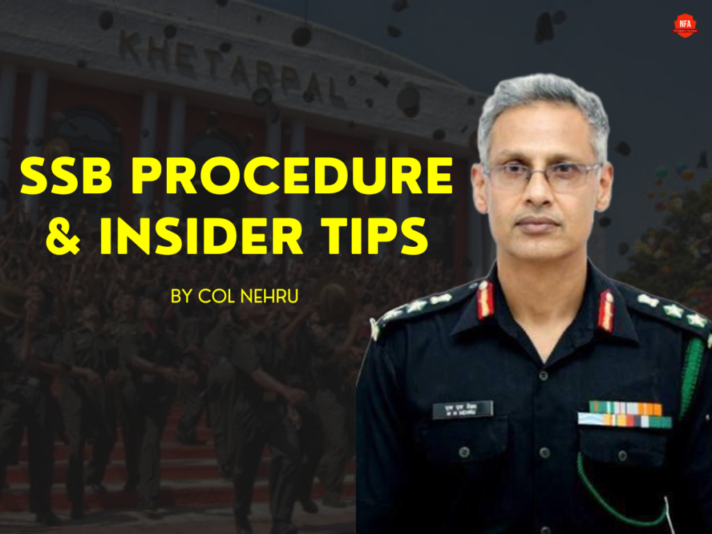 SSB Procedure and SSB Tips from top ssb coaching institute, ssb interview process