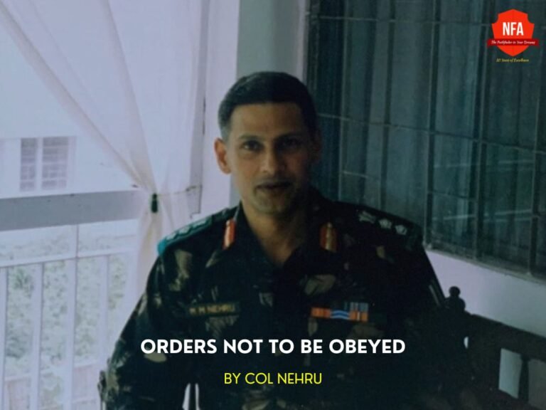 Orders not to be obeyed