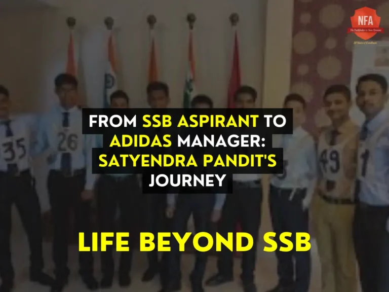 From SSB Aspirant to Adidas Manager: Satyendra Pandit’s Journey