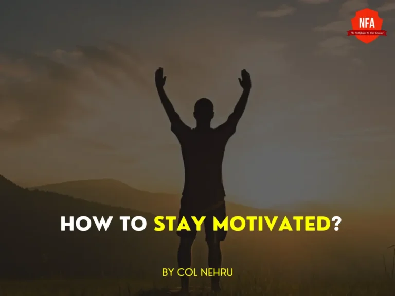 how to stay motivated