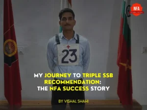 vishal shahi ssb recommended candidate