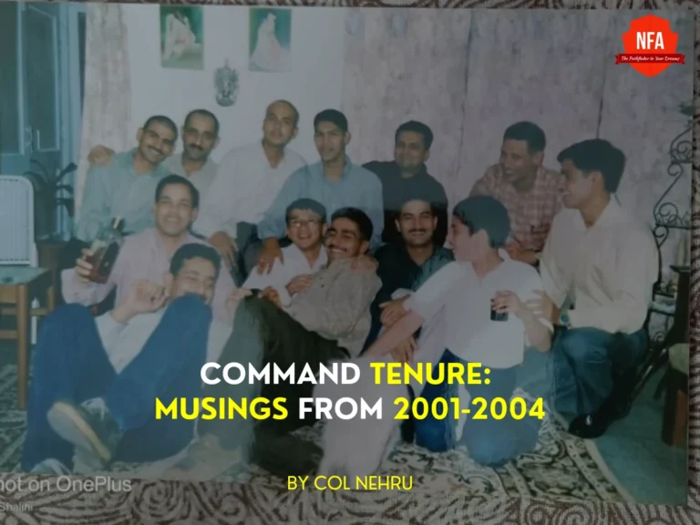 command tenure experience by colonel nehru