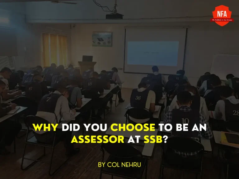 assessor at ssb colonel nehru