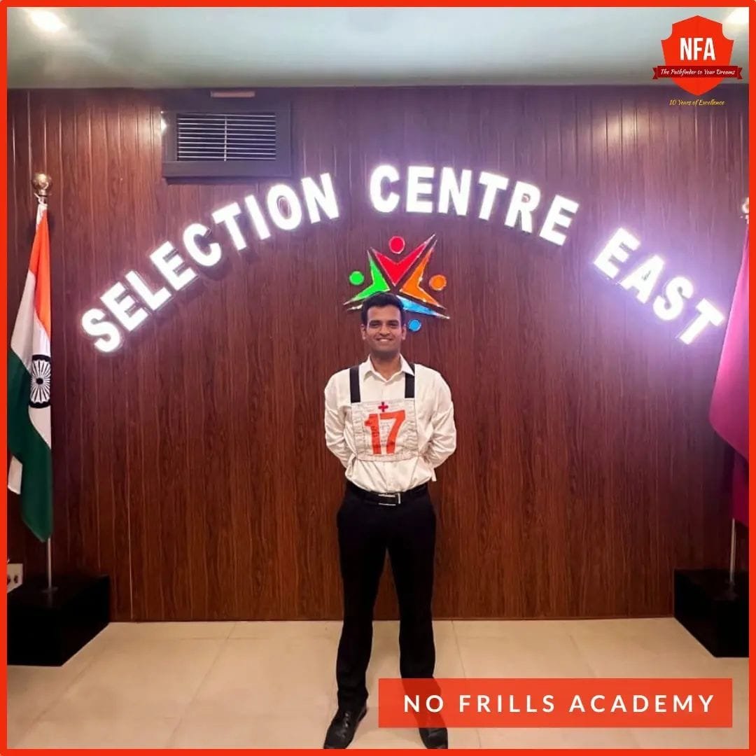 Dhiren Bhagchandani, Recommended in 7th attempt from 14 SSB Allahabad in SSC Tech 63, student of No frills academy by col nehru, best coaching for ssb preparation