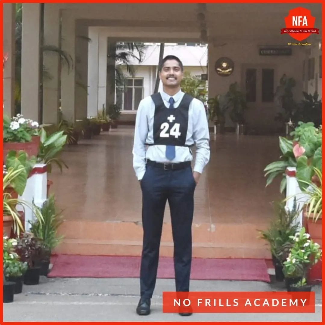 Sourabh Kharwal, SSB recommended in 9th Attempt, from 17 SSB Bangalore Board, for CDS OTA Entry, student of no frills academy, by col nehru, the best sb coaching in india and delhi ncr