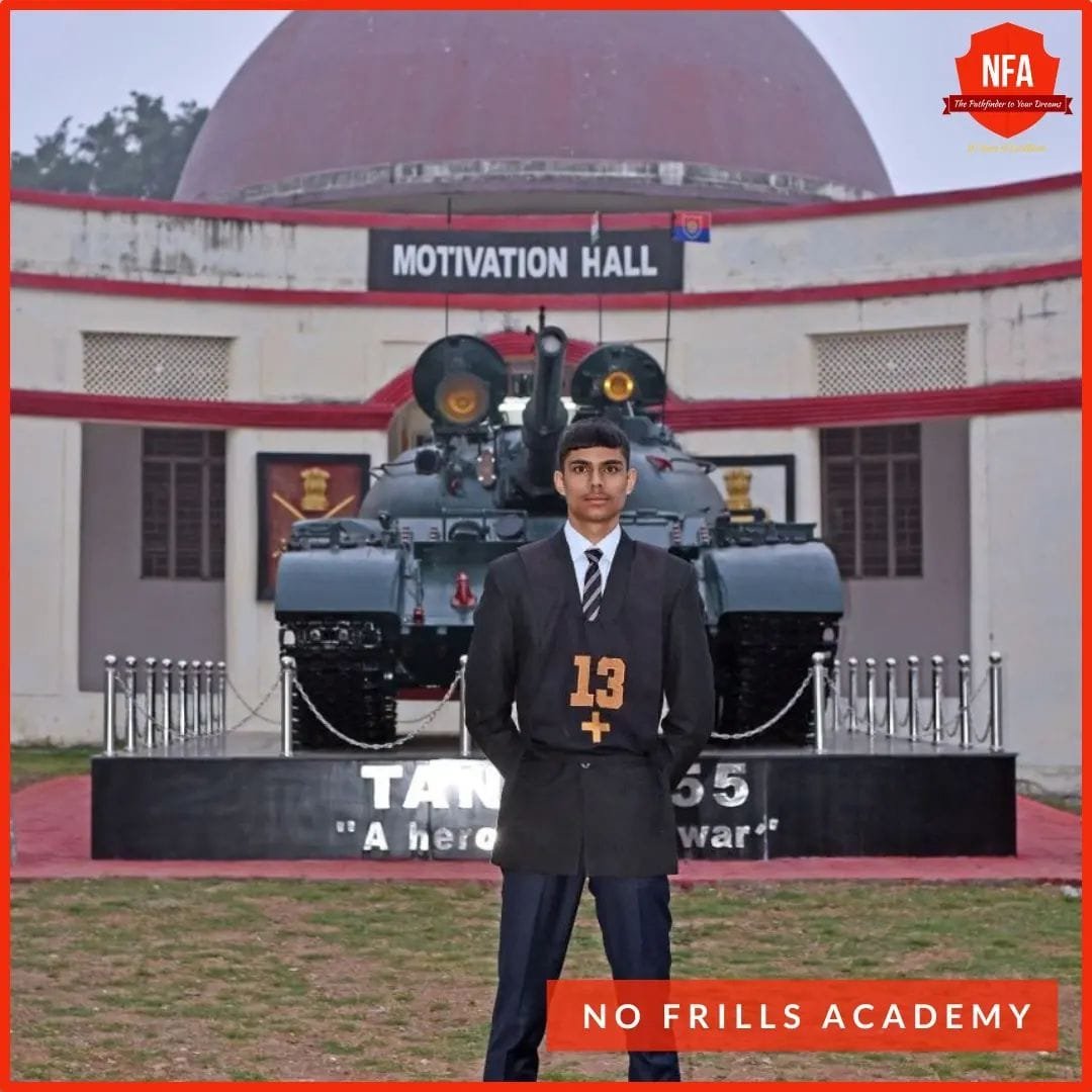 From failing two times to clear written to getting recommended in his 1st attempt of NDA 152 from 22 SSB Bhopal Board Congratulations to our recommended candidate Ankit Kumar Sharma. He failed to clear written 2 times, then got recommended in his first attempt of NDA SSB, ssb student of no frills academy, the best ssb coaching in idnia by col nehru.