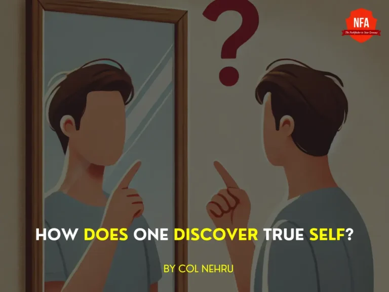 how does one discover true self? Who am I?