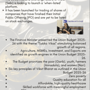 current affairs february 2025, no frills academy, col nehru, government exam current affairs mcqs