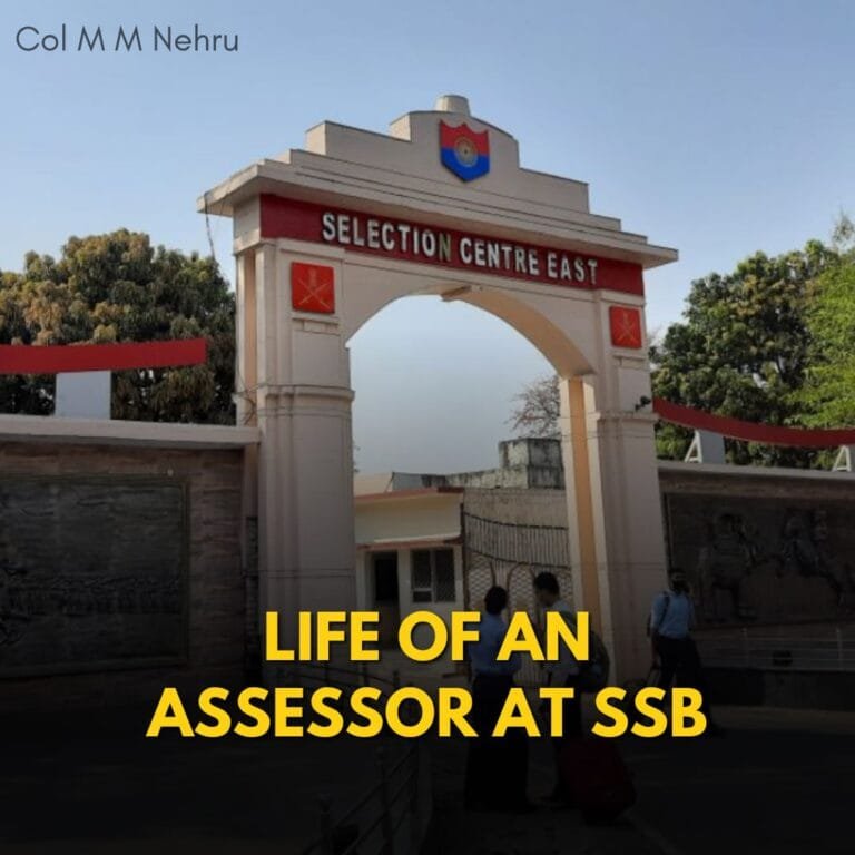 How is Life of an SSB Assessor?
