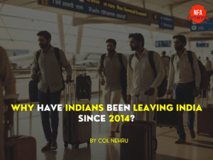 indians leaving india since 2014
