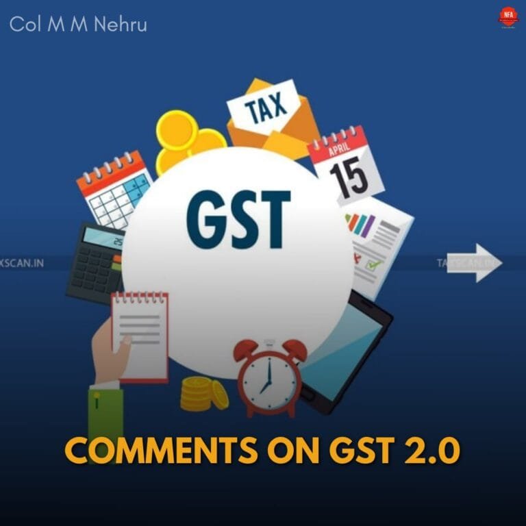 Comments on GST